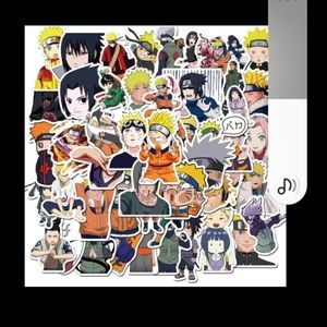 Naruto Animae Stickers 47 Pieces